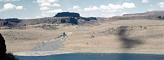The Potholes as Seen from a Cliff Overlooking 45KT28.