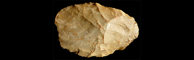 Acheulean biface from Europe for comparizon.