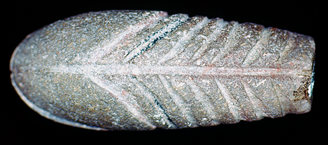 45KT28/229. Bottom of fish pipe from Cultural Component VIIH, Cayuse III Subphase.