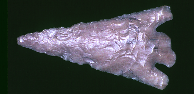 45KT28-1455 Point Type 6E, Cultural Component VIIA, Cayuse I Subphase.