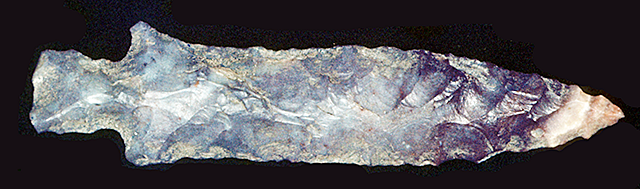 45KT28/95. Stemmed Point Type 8D, Component VIIH; Cayuse III subphase.