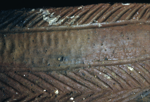 CLASSIC NDERIT BEAKER FROM THE JARIGOLE PILLAR SITE. Classic Nderit beaker from the Jarigole Pillar site.