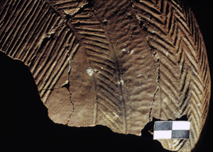 CLASSIC NDERIT VESSEL FROM THE JARIGOLE PILLAR SITE. Classic Nderit Vessel from the Jarigole Pillar site.