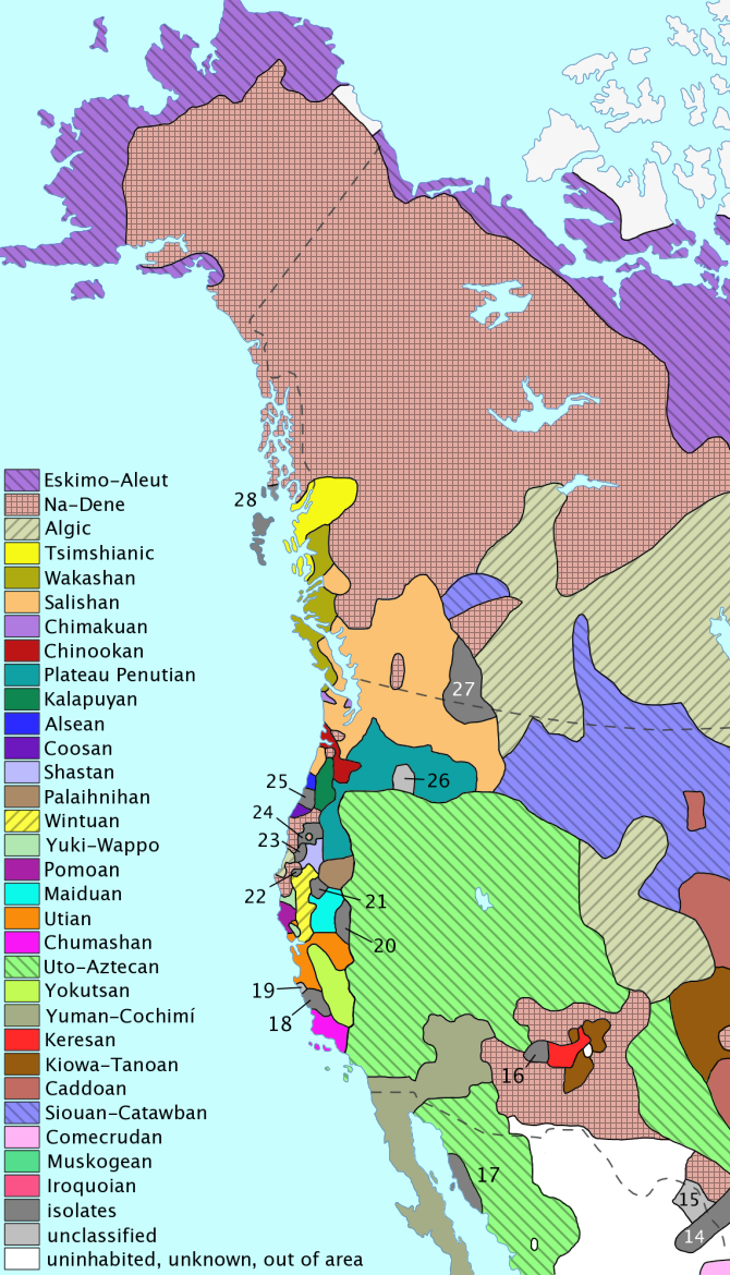 PRECOLUMBIAN LANGUAGES OF WESTERN NORTH AMERICA