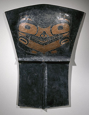 COPPER, HAIDA, COLLECTED IN 1911 BY NEWCOMBE.