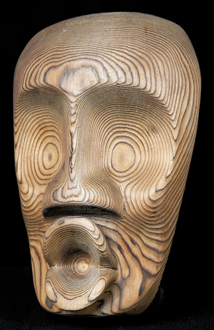 Kwakiutl, Dzoonokwa by Ellen Neel, 1960.