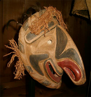 FOOL MASK, KWAKIUTL