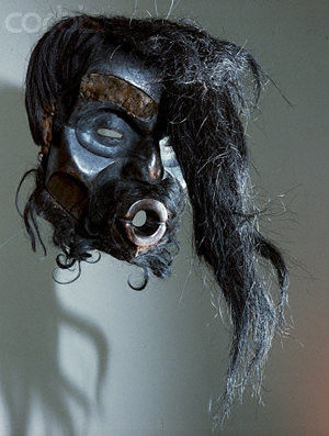 DZOONOKWA MASK, BRITISH MUSEUM