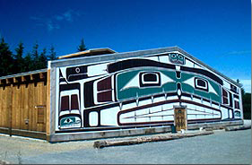MODERN GREAT HOUSE AT ALERT BAY