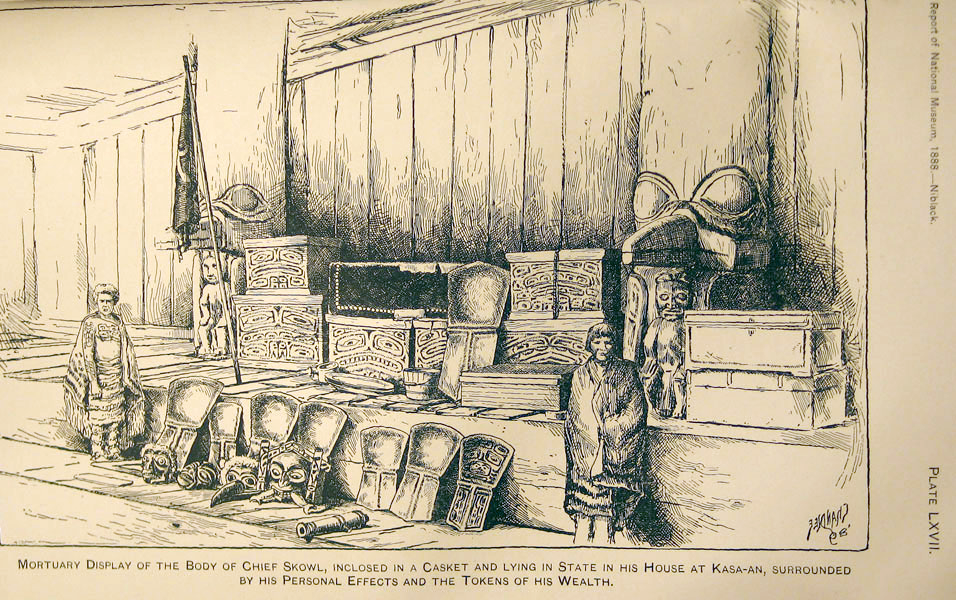 CHIEF SKOWL'S WEALTH, 1882 CHIEF SKOWL'S WEALTH, 1882